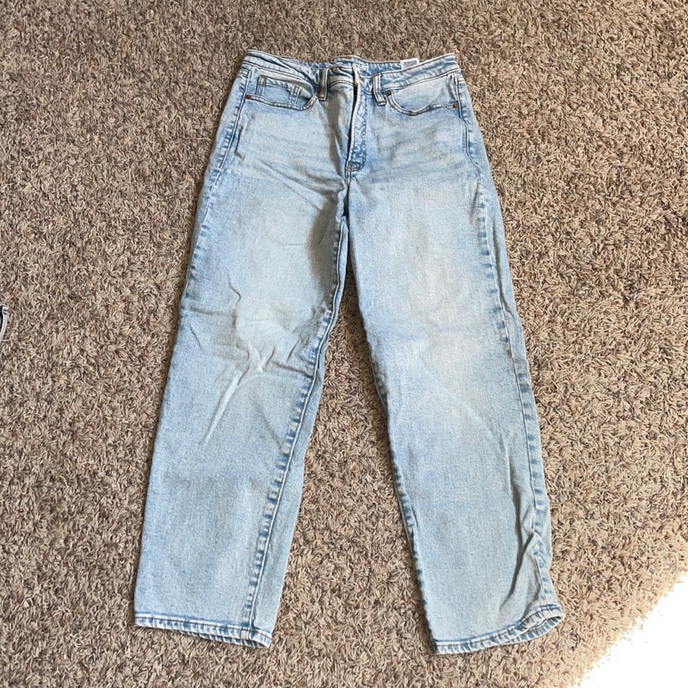 old navy high rise loose jeans